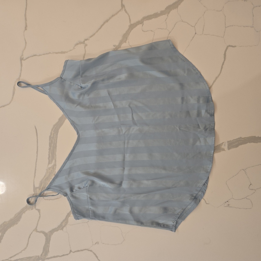 Danskin Womens Striped Solid Lightweight Satin Ta… - image 6